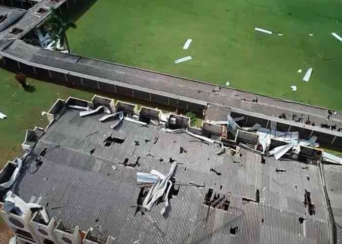 Fuerte temporal deja daños en casi un millar de viviendas en sur de Brasil