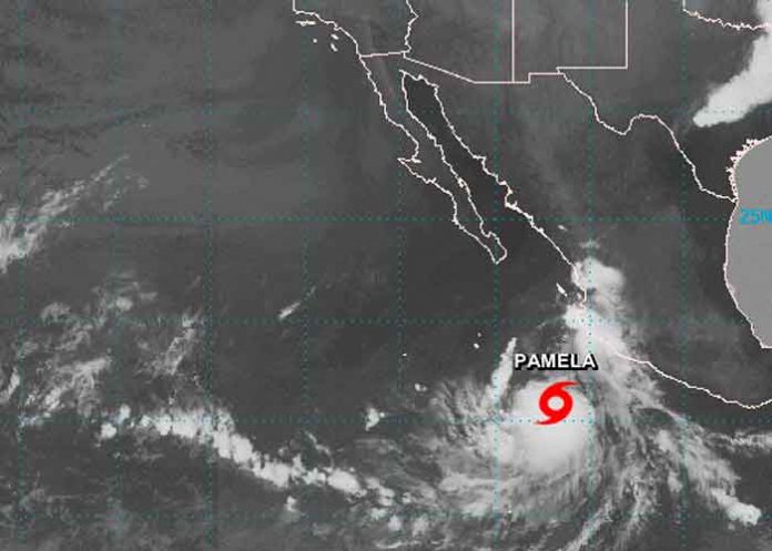 Se forma en la costa del Pacífico mexicano la tormenta tropical Pamela