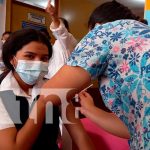 Aplicación de vacunas contra el COVID-19 en La Concepción, Masaya