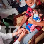 Vacunación a niños, niñas y adolescentes en Nicaragua