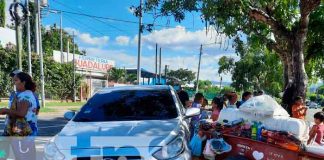 Conductor provoca fuerte accidente de tránsito en Managua