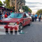 Fallece motociclista en los semáforos de los Mil Metros, Managua