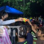 Ometepe: Familias de la Flor disfrutan de una noche navideña