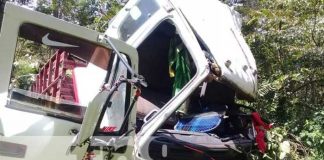 Conductor pierde el control y termina en un barranco en Matagalpa-La Dalia