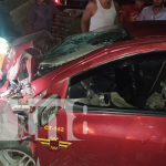 Aparatoso accidente en Santo Tomas Chontales