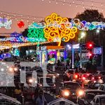 Managua se llena de alegría, luz y color con altares en Avenida Bolívar