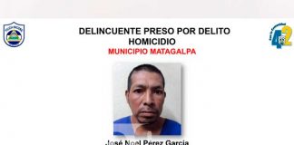 Matagalpa: Policía Captura a 11 Sujetos en Diversos planes de seguridad