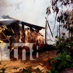 Incendio deja cuantiosas pérdidas materiales en La Dalia