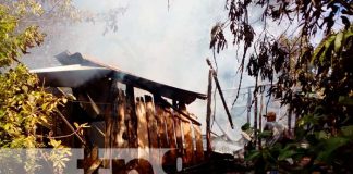 Incendio deja cuantiosas pérdidas materiales en La Dalia