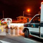 Hombre resulta atropellado en Managua