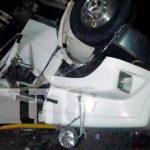 Aparentemente fallas mecánicas originó un accidente en Quilalí