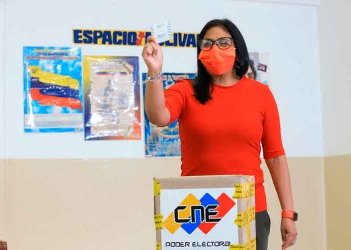 Vicepresidenta Delcy Rodríguez destaca que comicios fortalecen la democracia