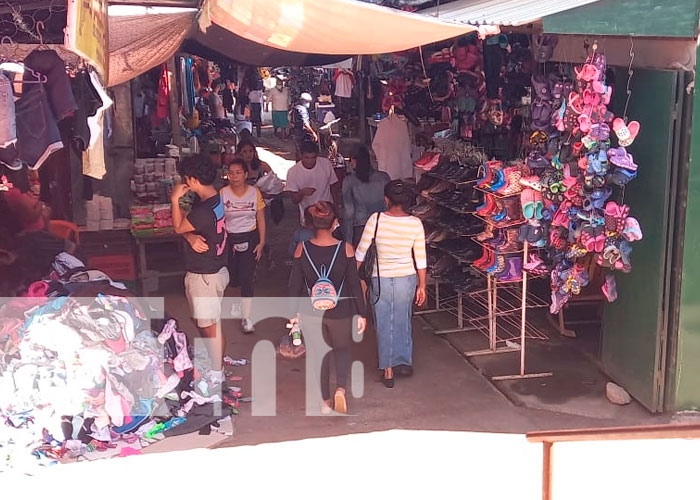 Mercados de Jinotepe con surtidos productos para el comercio