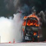 46 fallecidos al incendiarse un autobús en una autopista en Bulgaria