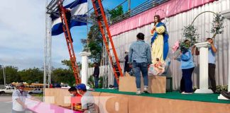 Nicaragua: 51 altares en la Avenida Bolívar