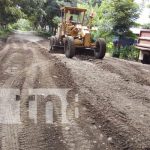 Avanza proyecto de mejoramiento vial en barrios de Matiguás