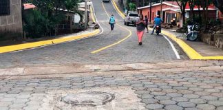 Calles adoquinadas en Chontales