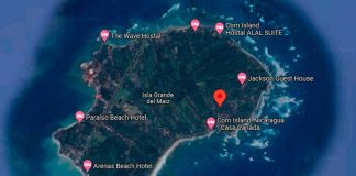 Hombre fue encontrado sin vida en Corn Island, Nicaragua