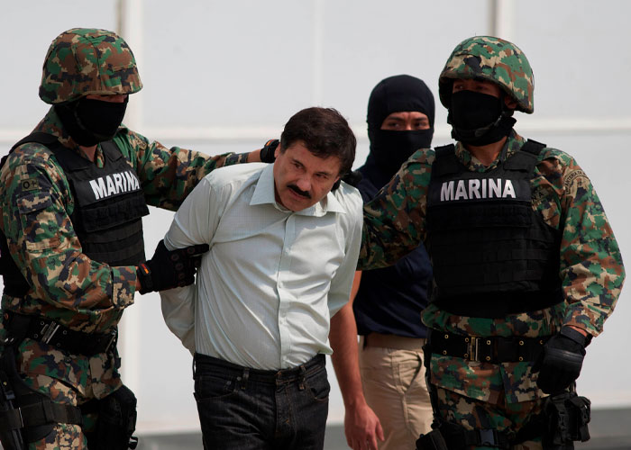 Narcotraficante mexicano Joaquín 'El Chapo' Guzmán