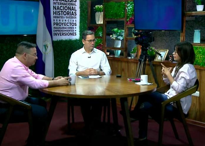 Estudio TN8 hablando de la cobertura Elecciones Nicaragua 2021