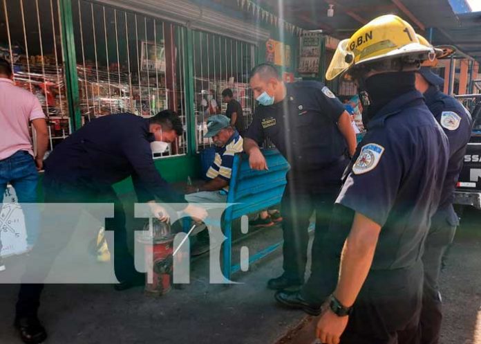 Revisión e inspección de hidrantes de mercados en Managua