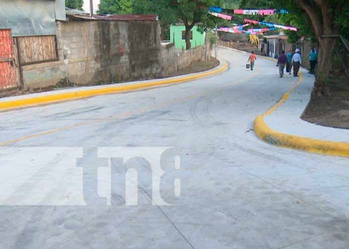 Nuevas calles que estrena la Alcaldía de Managua