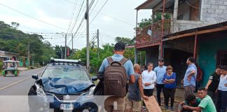 Motociclista y acompañante lesionados tras impactar con vehículo en Matagalpa