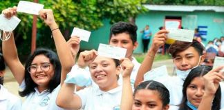 Bachilleres nicaragüenses estarán recibiendo bono complementario