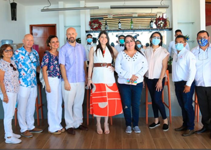 Representantes de la FAO visitan la Escuela Hotel Casa Luxemburgo en Nicaragua