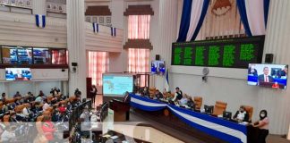 Sesión desde la Asamblea Nacional sobre Presupuesto General de Nicaragua 2022