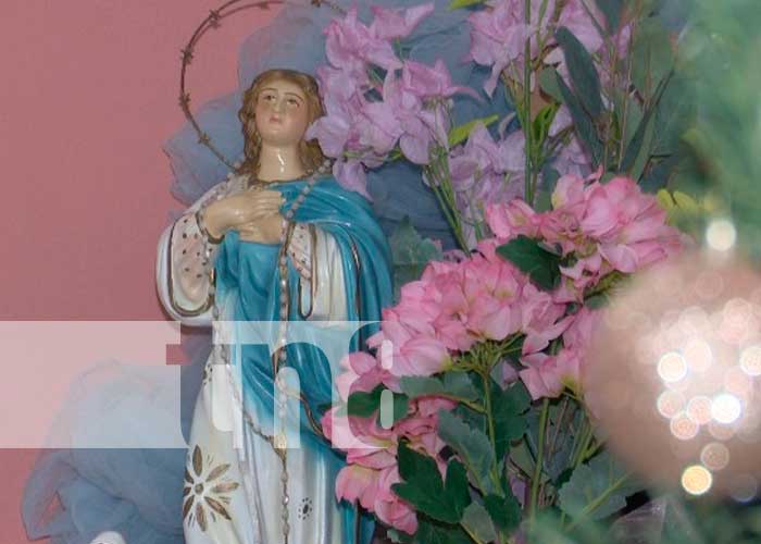 Fervor por la Virgen María en Nicaragua