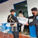 Material electoral ya se encuentra distribuido en los 58 Centros de Votación en Río San Juan