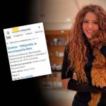Publican biografía falsa de Shakira en Wikipedia señalándola de "la vida alegre"