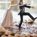 ¡En plena boda! Mujer es sorprendida engañando a su esposo