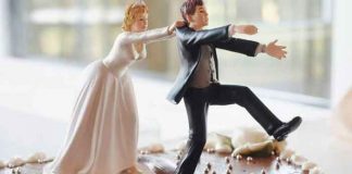 ¡En plena boda! Mujer es sorprendida engañando a su esposo
