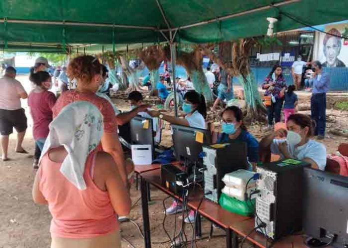 Tipitapa: Kiosco tecnológico agiliza el proceso electoral 2021