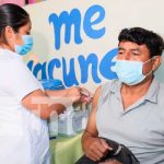Aplicación de vacunas en Managua