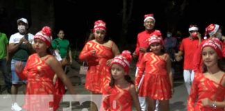 Colorido festival navideño recorre las calles de Moyogalpa