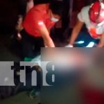 Motociclista es arrollado por una rastra en Jinotepe