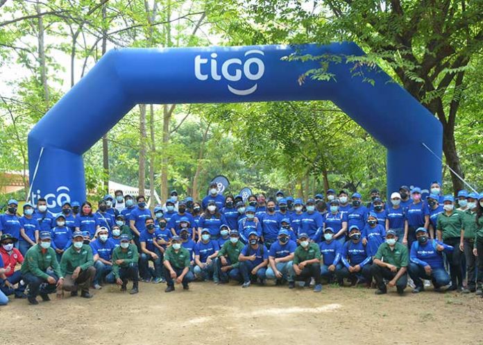Voluntarios de Acción Tigo con impacto positivo para la sociedad nicaragüense