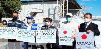 Nicaragua recibe más de 500 mil dosis de vacunas Astrazeneca de Japón