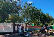 Familias nicaragüenses visitan los centros turísticos de Xiloá y Xilonem