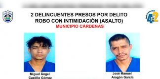 Policía Nacional realiza captura 17 delincuentes peligrosos en Rivas