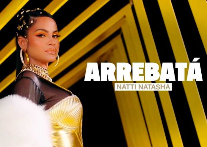 Natti Natasha lanza en físico su álbum y el tema musical Arrebatá