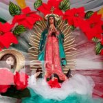 Masaya rinde homenaje a la Virgen de Guadalupe