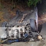 Conductor provoca accidente de tránsito en el km 7.5 Ctra. Nueva a León