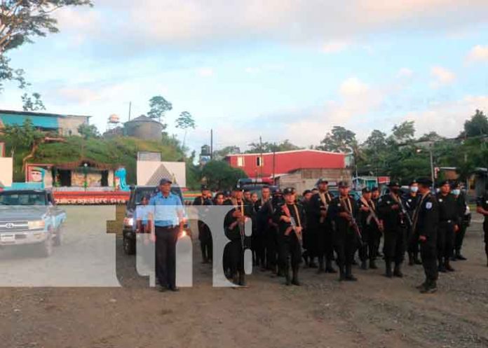 Policía Nacional realiza el lanzamiento del Plan María en el Triángulo Minero