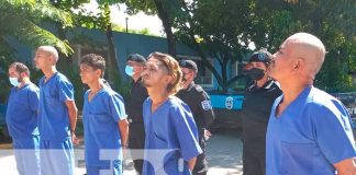 Presentan a 15 acusados de delinquir en Chinandega