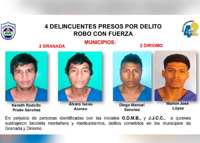 Policía Nacional captura a 18 sujetos en Granada