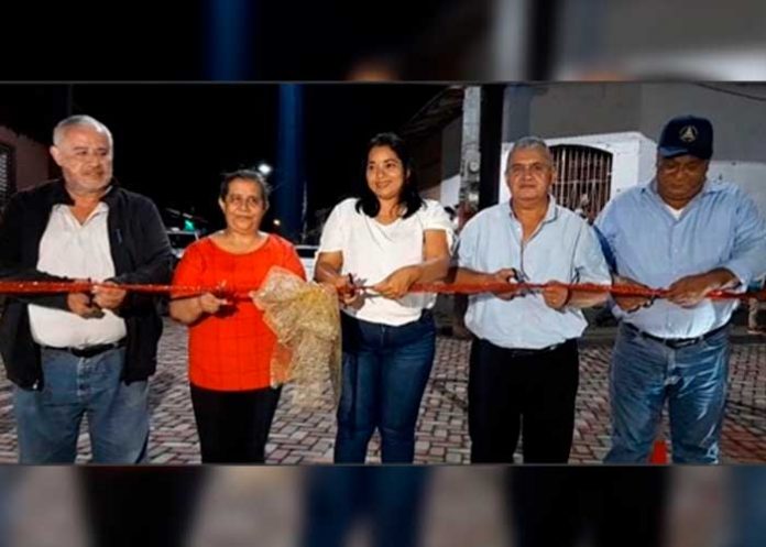 Inauguran nueva calzada en parque de San Jorge, Rivas